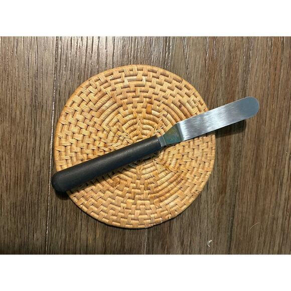 Pampered Chef Spatula Icing Spreader Stainless 9" RETIRED - Picture 2 of 5